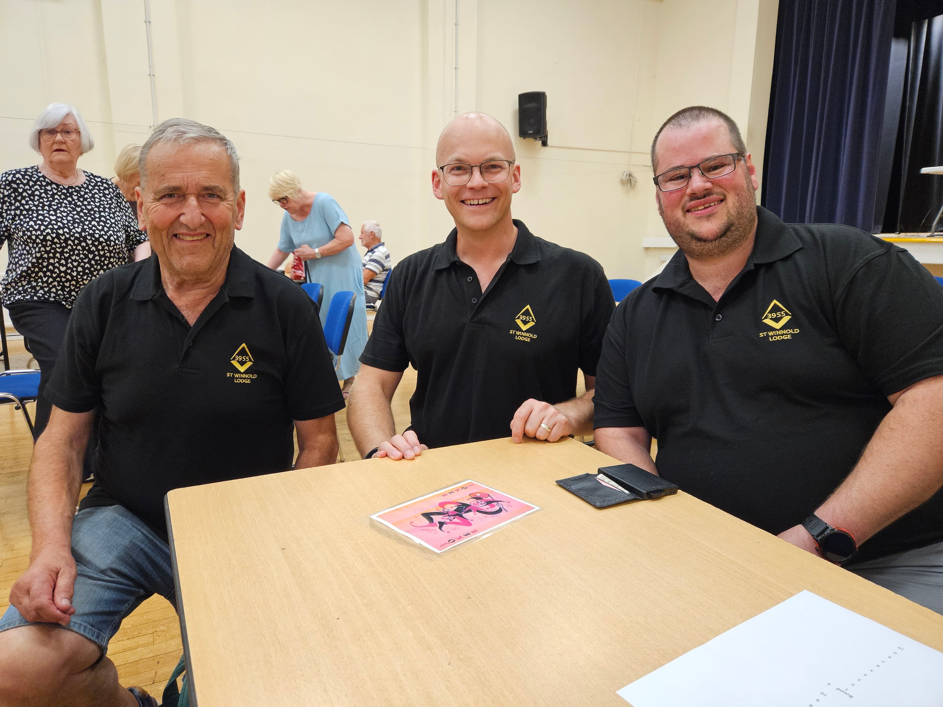 St Winnold Lodge members at the Mayor's Quiz, Downham Market, July 2026